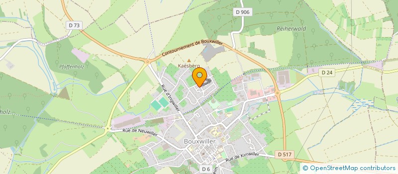 localisation de l'entreprise MONSIEUR ONUR OZDEMIR  BOUXWILLER