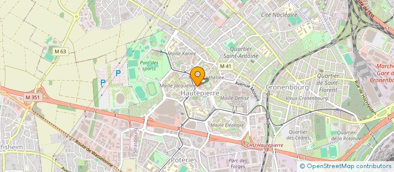 localisation de l'entreprise MONSIEUR ONUR TURK à STRASBOURG