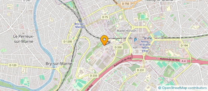 localisation de l'entreprise MONSIEUR ONY NIAINA RAZAFIMANDANONA  BAVILLIERS