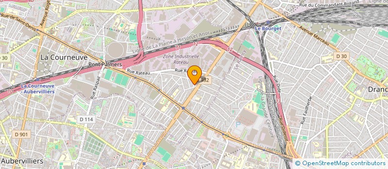 localisation de l'entreprise MONSIEUR OPEL BARUA à LA COURNEUVE