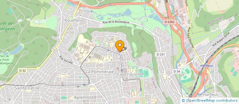 localisation de l'entreprise MONSIEUR OPEYEMI OLUJUYIGBE  LE HAVRE