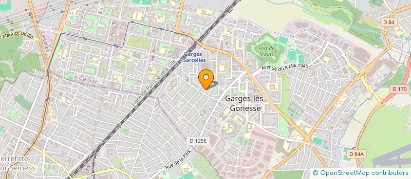 localisation de l'entreprise MONSIEUR OPHILIO JOSEPH  GARGES-LES-GONESSE