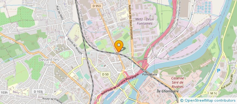 localisation de l'entreprise MONSIEUR OPTIQUE  METZ