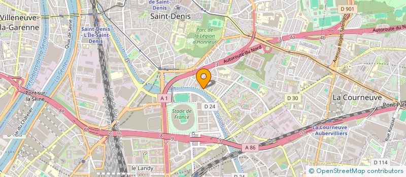 localisation de l'entreprise MONSIEUR OPU KAMRUZZAMAN à SAINT-DENIS