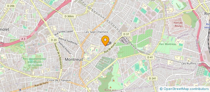 localisation de l'entreprise MONSIEUR OR SOLOMON à MONTREUIL