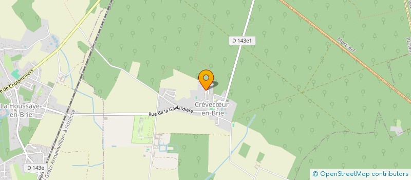 localisation de l'entreprise MONSIEUR ORACIO FERNANDES  CREVECUR-EN-BRIE