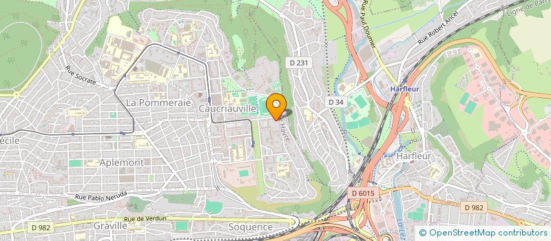 localisation de l'entreprise MONSIEUR ORACIO MICHEL  LE HAVRE