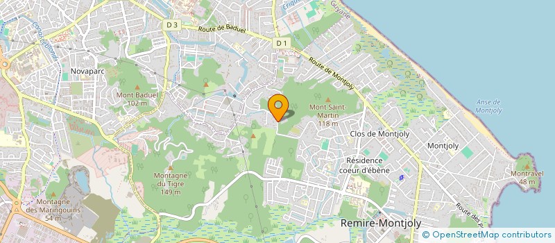 localisation de l'entreprise MONSIEUR ORAL RODNEY SEBICO  RENNES