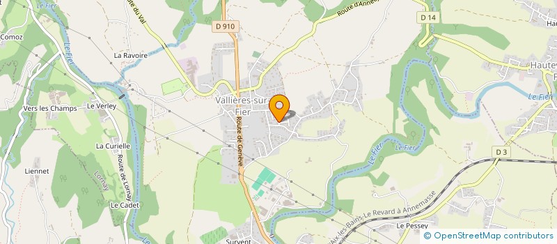 localisation de l'entreprise MONSIEUR ORBAY KUCUKKILIC  VALLIERES-SUR-FIER