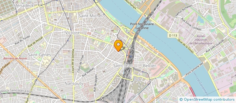 localisation de l'entreprise MONSIEUR ORDERIC AYATSOU ODOUNGA à BORDEAUX