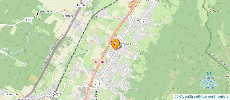 localisation de l'entreprise MONSIEUR OREN ZORZI  SAINT-CERGUES