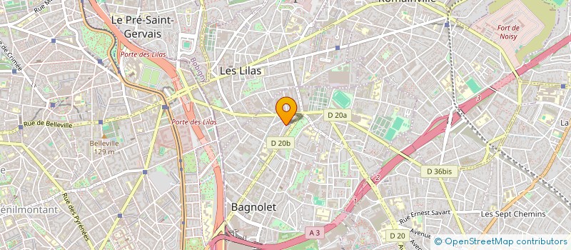 localisation de l'entreprise MONSIEUR ORENN MOSHE HOURI à BAGNOLET