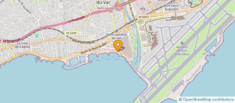 localisation de l'entreprise MONSIEUR ORESTE CAVALIERE à SAINT-LAURENT-DU-VAR