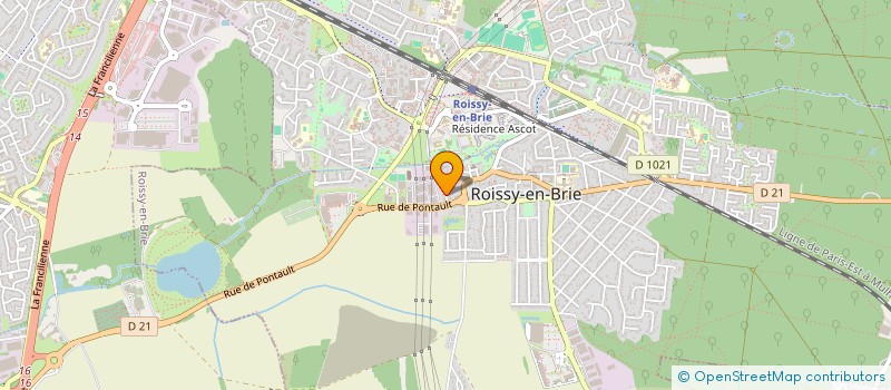 localisation de l'entreprise MONSIEUR ORESTE CAVALLO  ROISSY-EN-BRIE