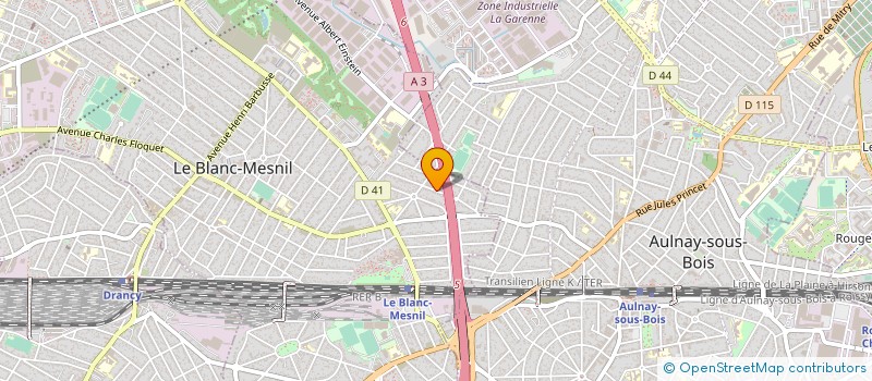 localisation de l'entreprise MONSIEUR ORESTE DI NARDO à LE BLANC-MESNIL