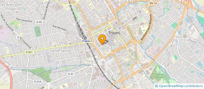 localisation de l'entreprise MONSIEUR ORESTE MONTERO  TROYES