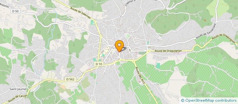localisation de l'entreprise MONSIEUR ORESTE ORTOLE à LORGUES