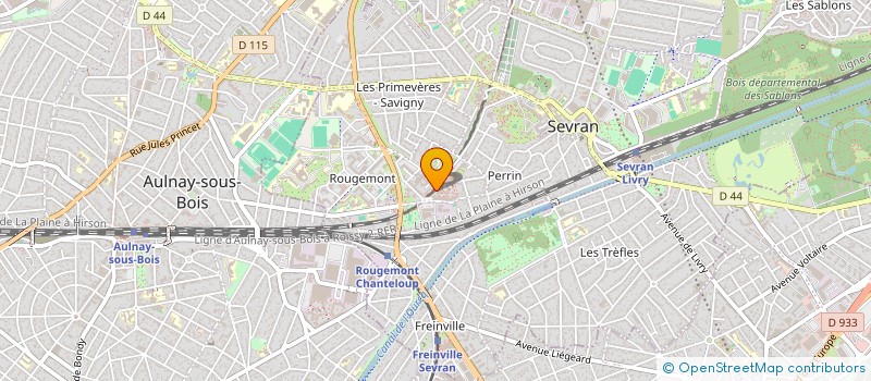 localisation de l'entreprise MONSIEUR ORESTE VILSAINT à SEVRAN