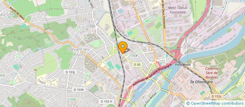 localisation de l'entreprise MONSIEUR ORESTI BANUSHLLARI  METZ