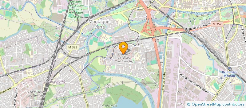 localisation de l'entreprise MONSIEUR ORHAN ABDIJI à STRASBOURG