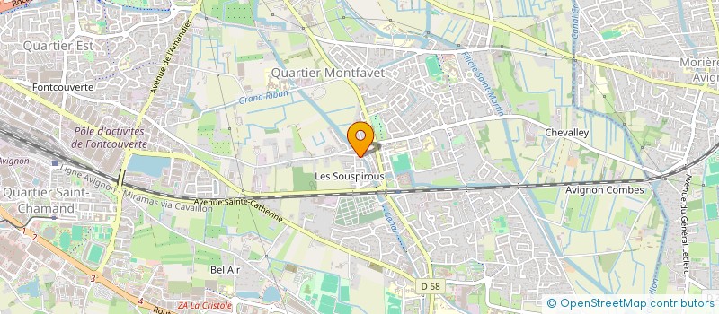 localisation de l'entreprise MONSIEUR ORHAN AKSU  AVIGNON