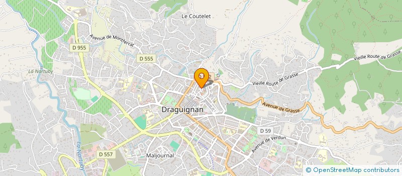 localisation de l'entreprise MONSIEUR ORHAN ALPERGUN  DRAGUIGNAN