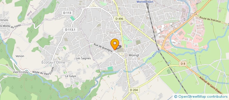localisation de l'entreprise MONSIEUR ORHAN BIDAV à SAVIGNEUX