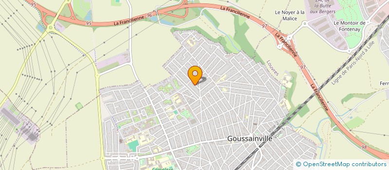 localisation de l'entreprise MONSIEUR ORHAN BILGIC à GOUSSAINVILLE