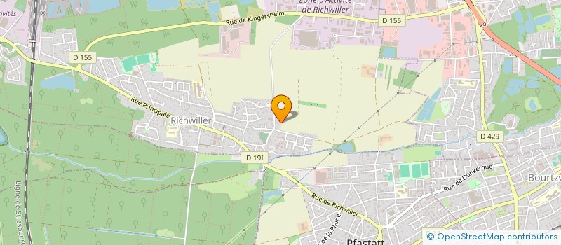 localisation de l'entreprise MONSIEUR ORHAN CAN  RICHWILLER