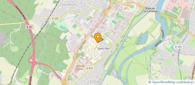 localisation de l'entreprise MONSIEUR ORHAN DILBAY à DOLE