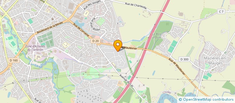 localisation de l'entreprise MONSIEUR ORHAN DOGAN à CHOLET