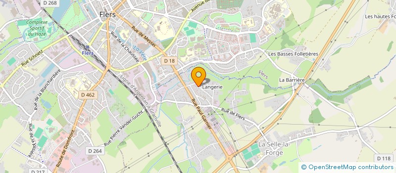 localisation de l'entreprise MONSIEUR ORHAN ERGUN à LA SELLE-LA-FORGE