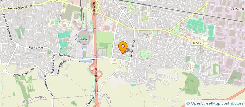 localisation de l'entreprise MONSIEUR ORHAN LUCI à MEYZIEU