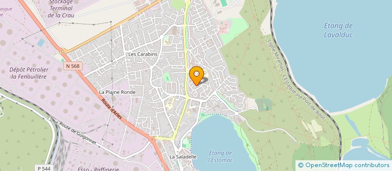 localisation de l'entreprise MONSIEUR ORHAN MALKOC  FOS-SUR-MER