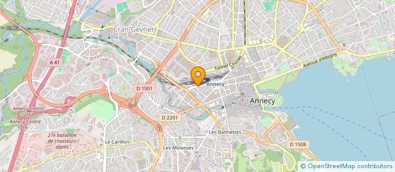 localisation de l'entreprise MONSIEUR ORHAN REXHA à ANNECY
