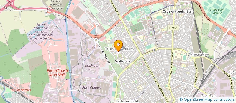 localisation de l'entreprise MONSIEUR ORHAN YILDIRIM  REIMS