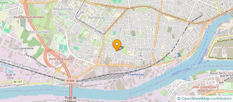 localisation de l'entreprise MONSIEUR ORIAN BERNARD à NANTES