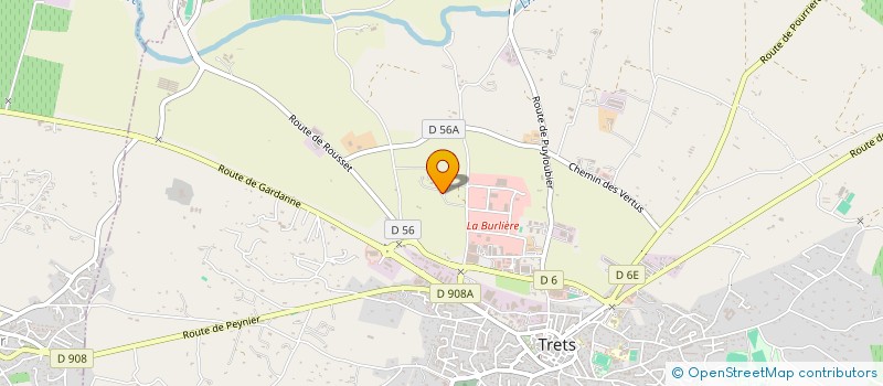localisation de l'entreprise MONSIEUR ORIAN MESSAI à TRETS