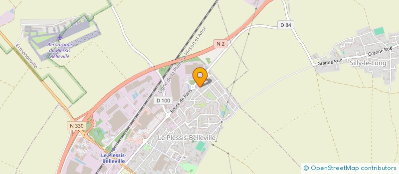 localisation de l'entreprise MONSIEUR ORINO BAYAMBUDILA  LE PLESSIS-BELLEVILLE