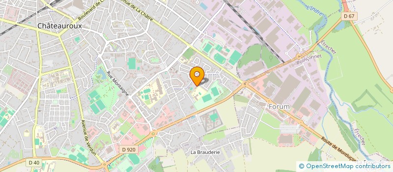 localisation de l'entreprise MONSIEUR ORIOL LAZAJ à CHATEAUROUX
