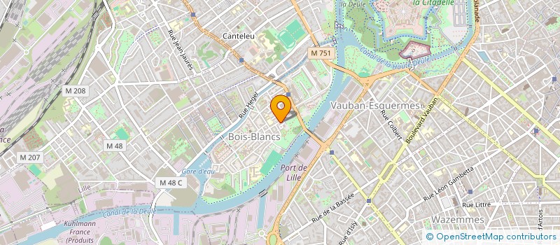 localisation de l'entreprise MONSIEUR ORION LARDE-SIBEL  LILLE