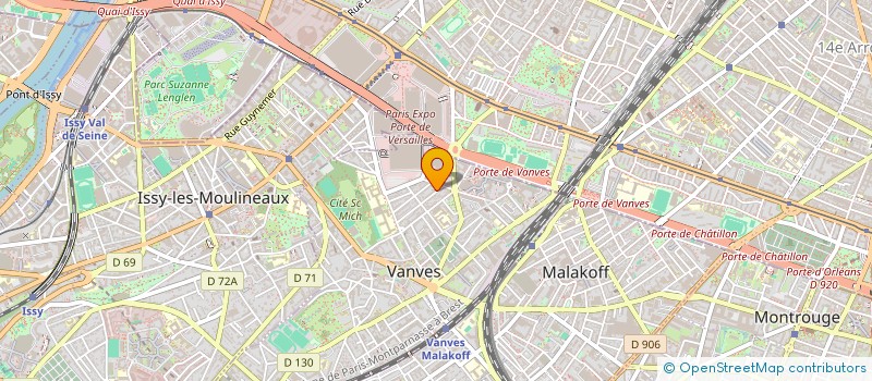 localisation de l'entreprise MONSIEUR ORION PELLERIN  VANVES