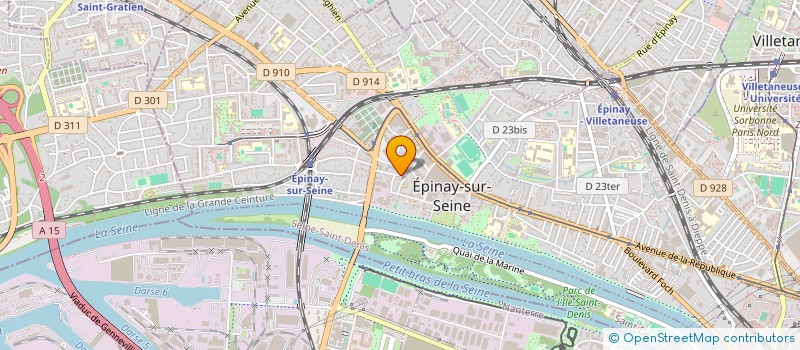 localisation de l'entreprise MONSIEUR ORIVLTON GODI  EPINAY-SUR-SEINE