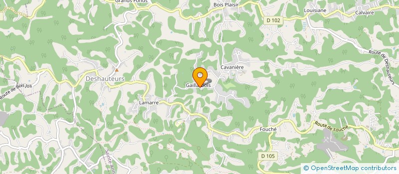 localisation de l'entreprise MONSIEUR ORLAN CARIEN  SAINTE-ANNE