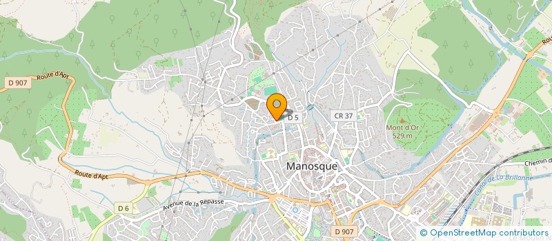 localisation de l'entreprise MONSIEUR ORLAN HURTADO à MANOSQUE