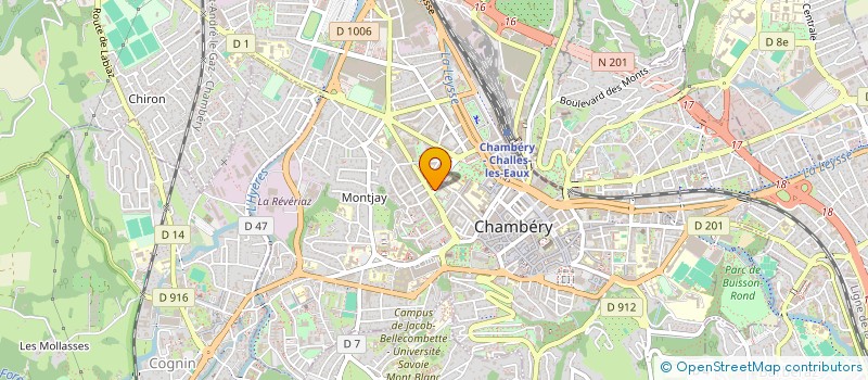 localisation de l'entreprise MONSIEUR ORLANDO CANTON GONZALEZ  CHAMBERY