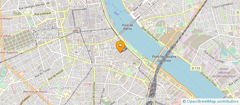 localisation de l'entreprise MONSIEUR ORLANDO DE LEIRAS  BORDEAUX