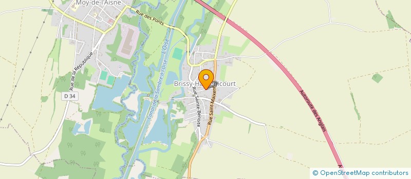 localisation de l'entreprise MONSIEUR ORLANDO FABBRI  BRISSY-HAMEGICOURT