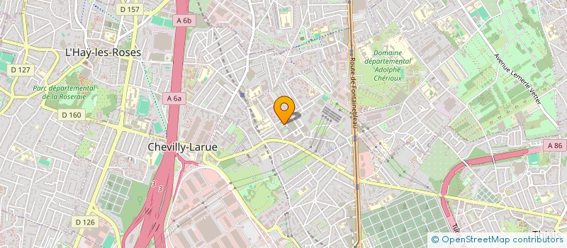 localisation de l'entreprise MONSIEUR ORLANDO KIAZABA  CHEVILLY-LARUE