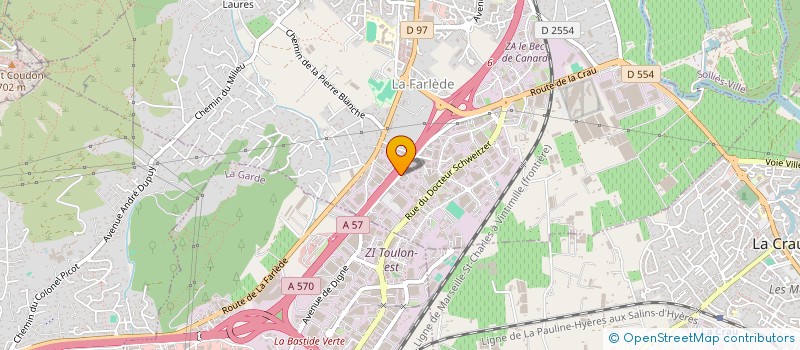 localisation de l'entreprise MONSIEUR ORLANDO LIETOT à LA FARLEDE